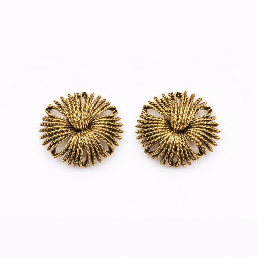 Edelweiss  gold clips