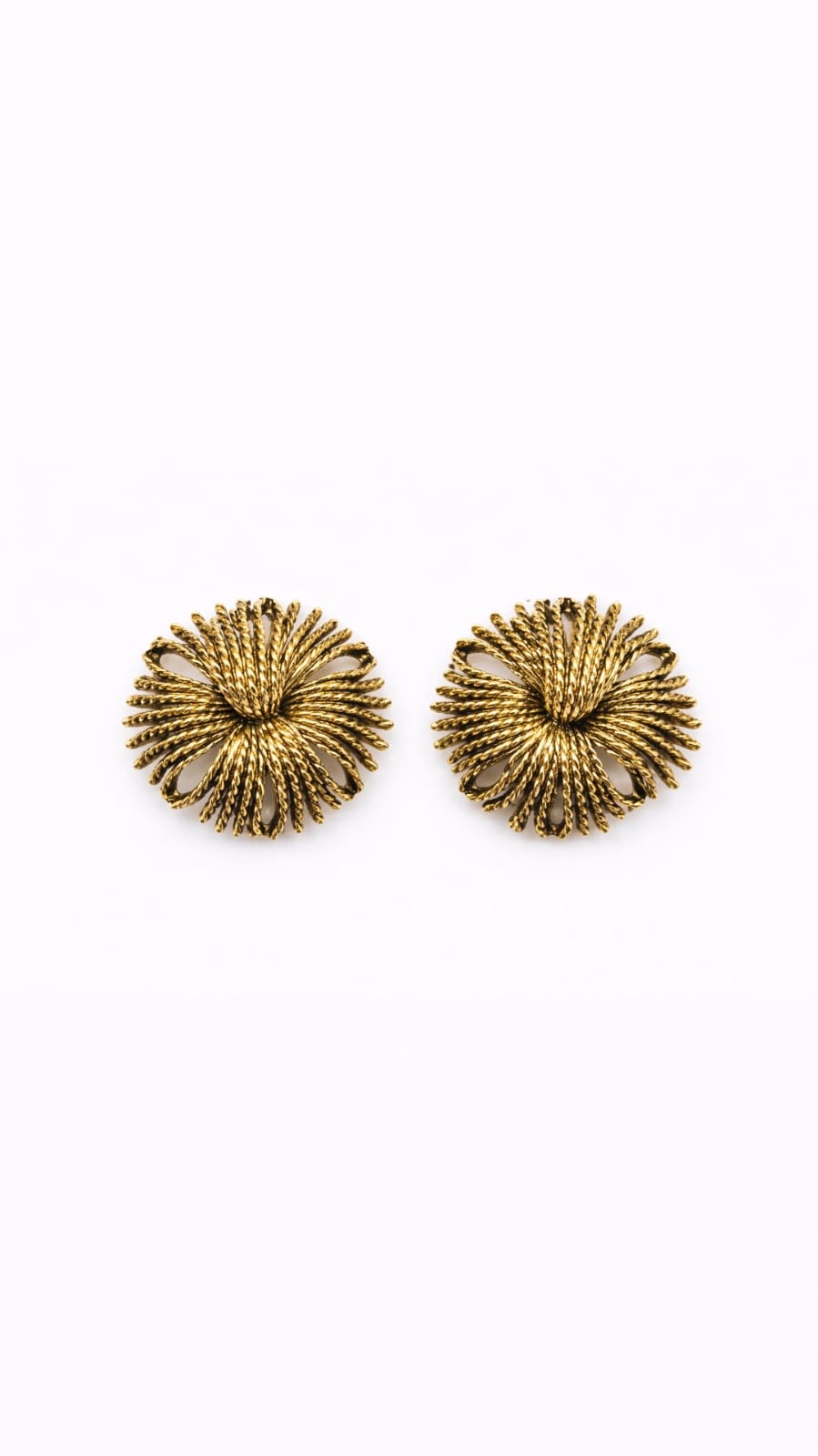 Edelweiss  gold clips