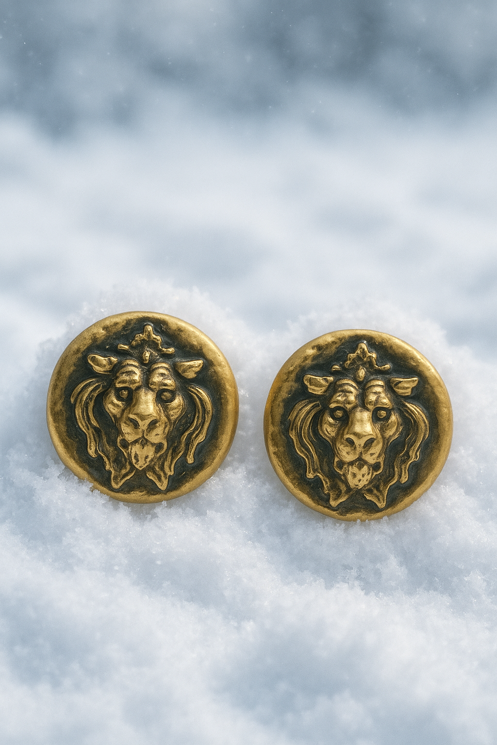 Эффектгые  клипсы Львы