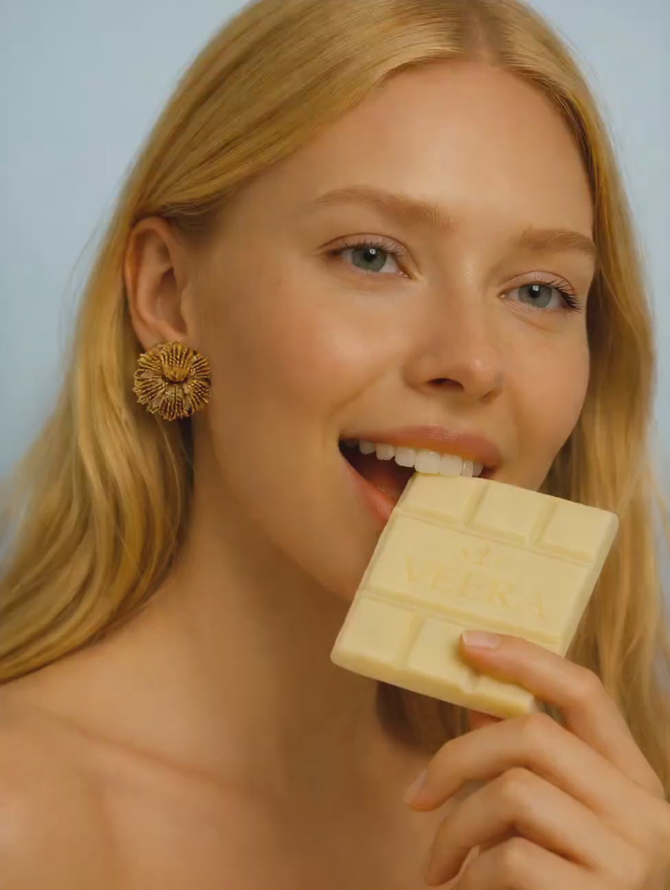 Edelweiss  gold clips