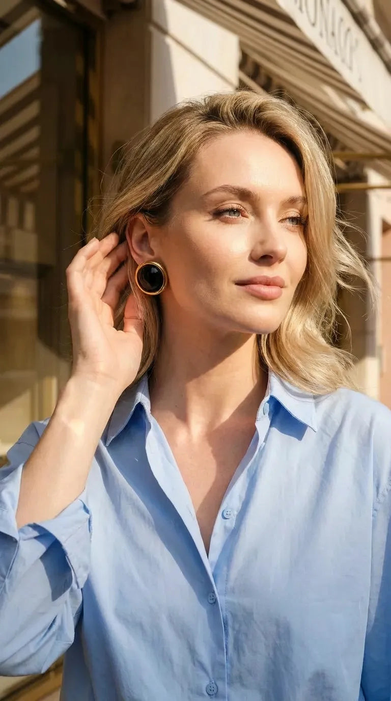 BLACK SILK CLIPS