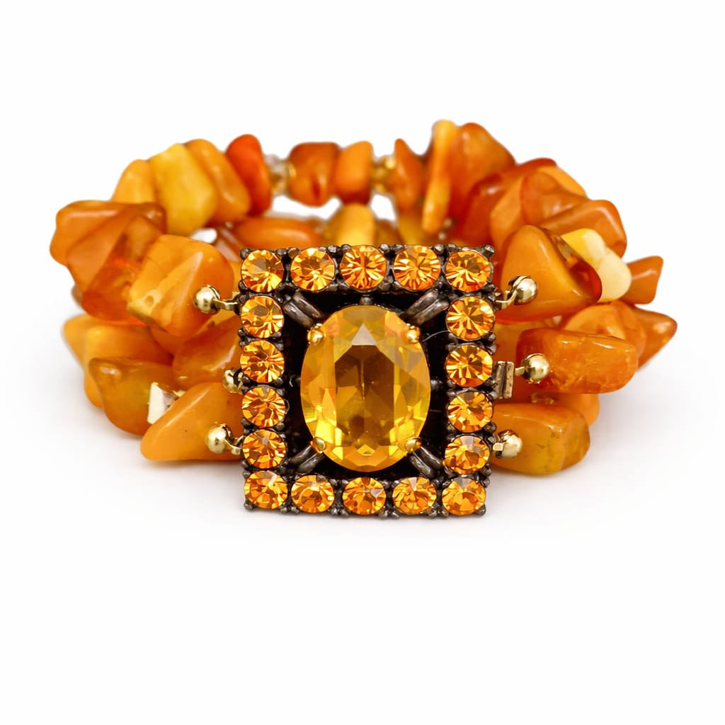 GOLDEN AMBER BRACELET