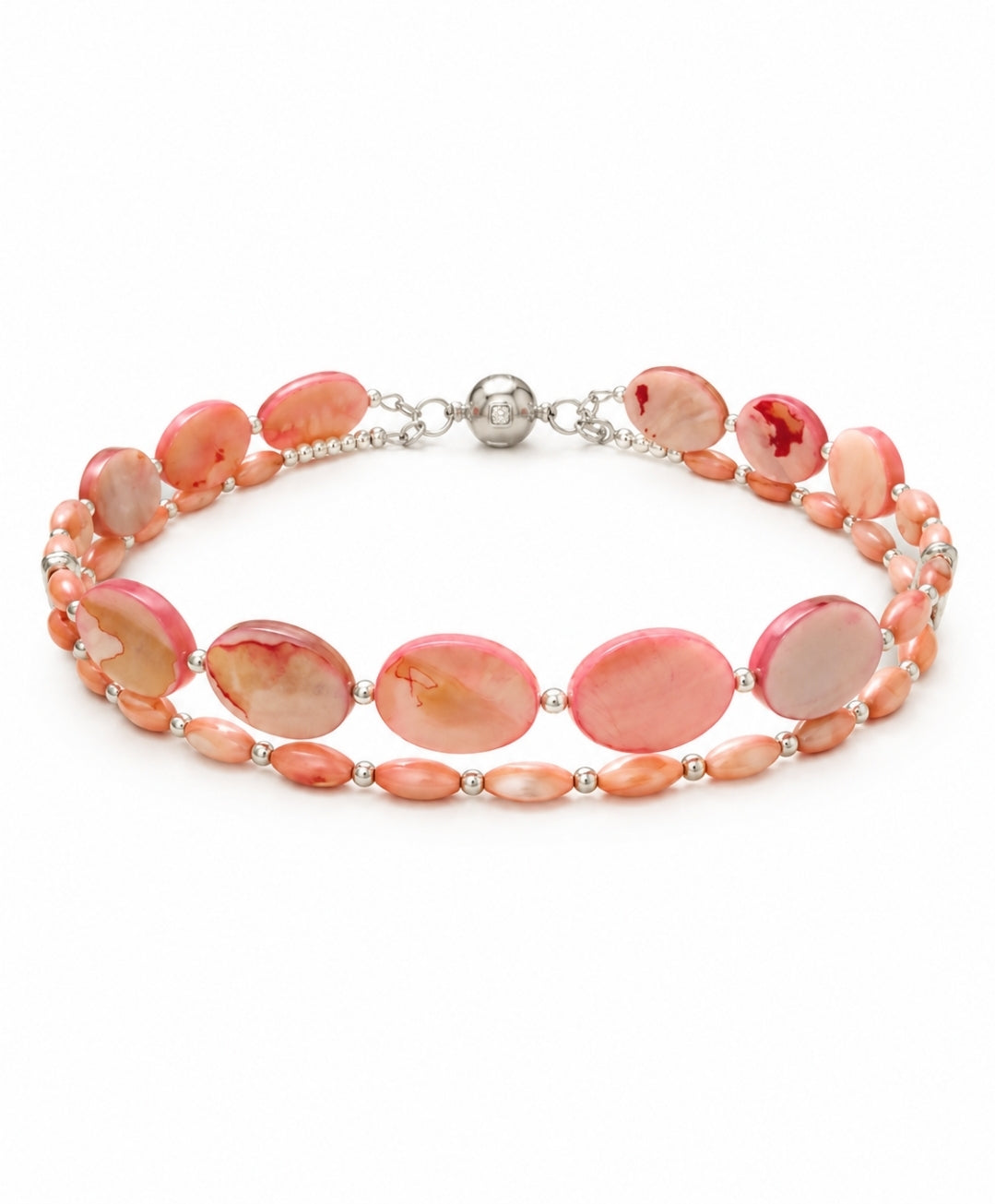 Pink Mother of Pearl Choker VEERA